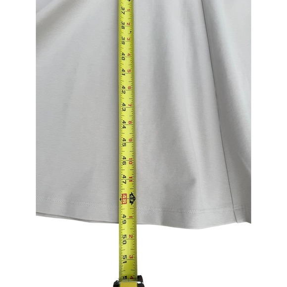 COS Women's Sleeveless Midi Dress Minimalist A-Line Beige Casual Small - Picture 11 of 12